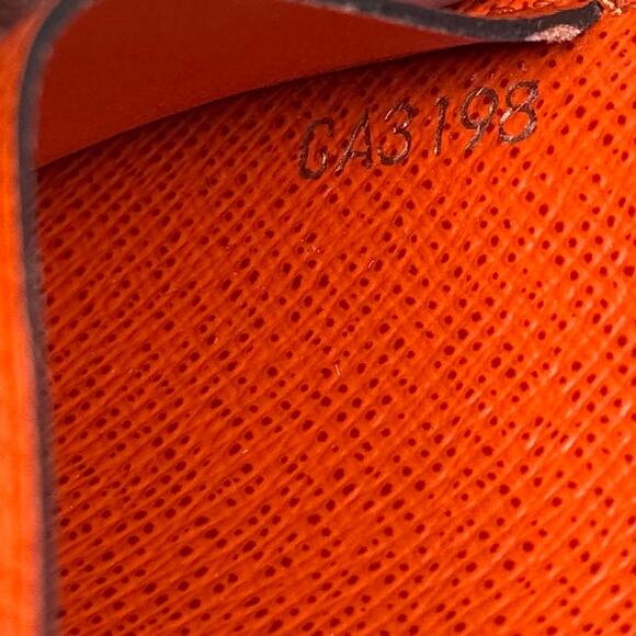 Louis Vuitton Orange Cardholder Wallet - Picture 7 of 9